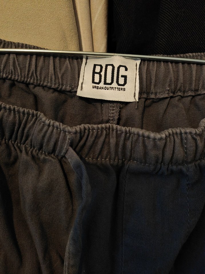 Kadın Antrasit Bol Kesim Cepli Kargo Pantolon - Görsel 2