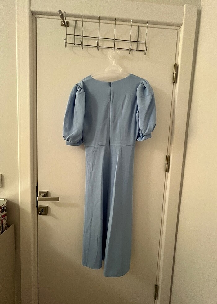 Bebe mavisi elbise - Görsel 4