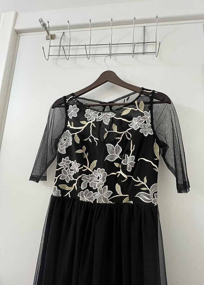 Siyah elbise - Görsel 3