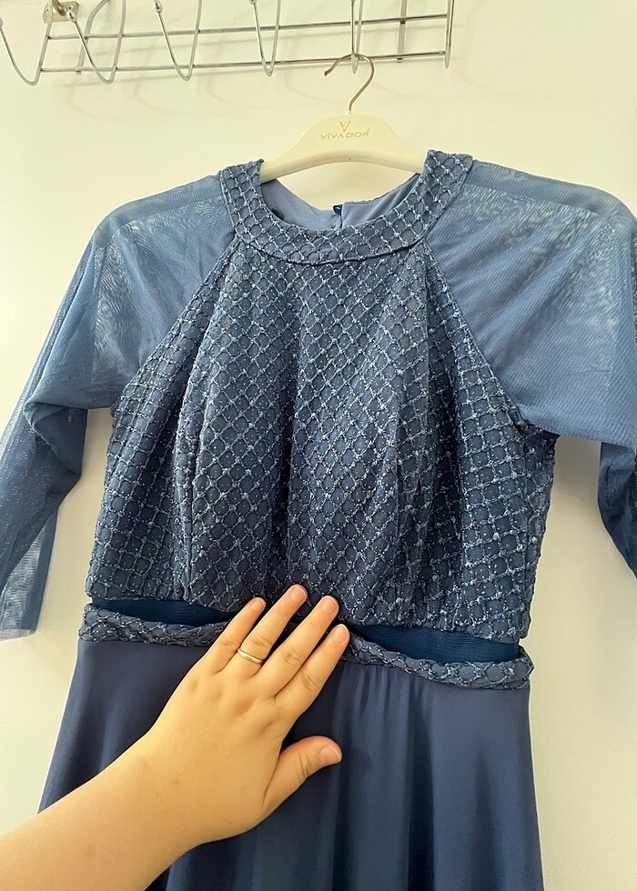 Mavi elbise - Görsel 3