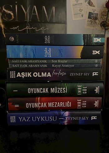 Beden Renk Emre Gül Kitap Seti: Oyuncak Müzesi ve Mezarlığı toplu kitap