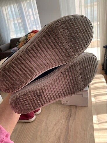 37 Beden lacivert Renk Sneaker
