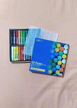 Mungyo, 24'lü Oil (yağlı) Pastel