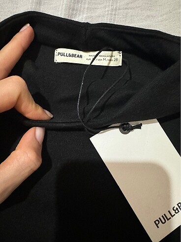 m Beden siyah Renk Pull&Bear Elbise