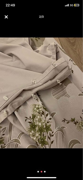 Desenli güneşlik perde - Görsel 2