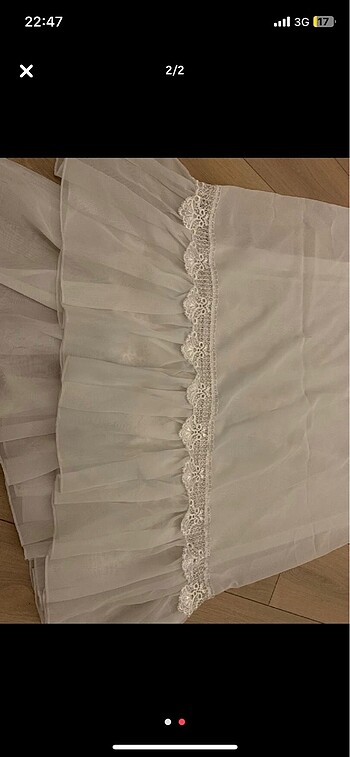 Dantelli tül perde - Görsel 2