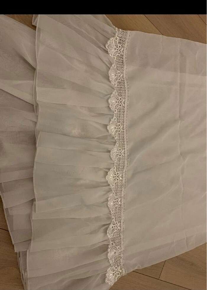 Dantelli tül perde - Görsel 2