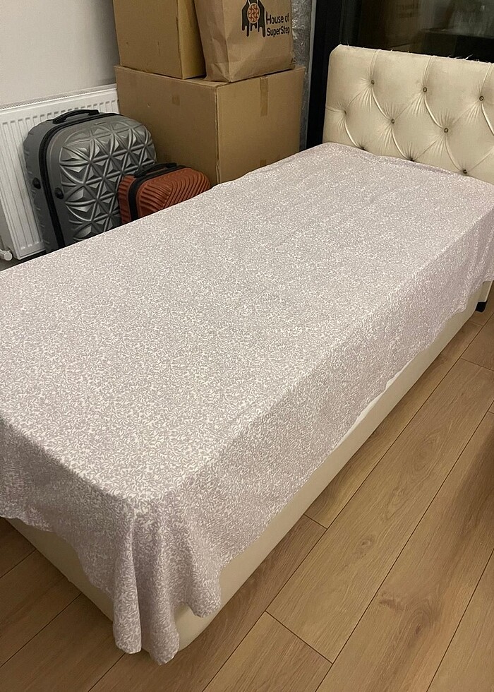 Tek kişilik yatak baza ve başlık - Görsel 2