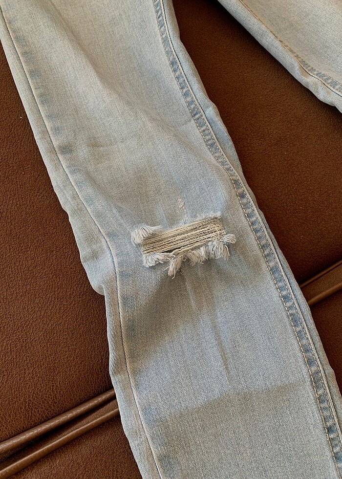 Pull and bear skinny yüksek bel jean - Görsel 4