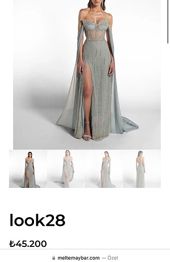 Meltem Aybar Etoile Look 28 Abiye - Görsel 7