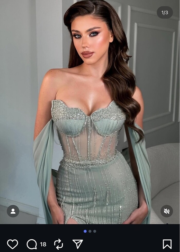 Meltem Aybar Etoile Look 28 Abiye - Görsel 3