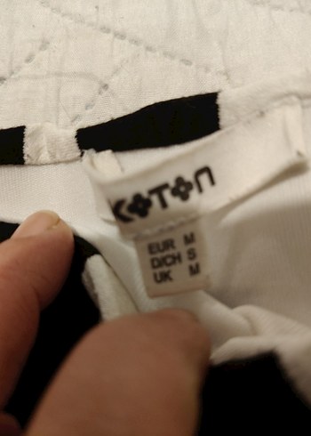 Çizgili Pilili Midi Hamile Eteği - Görsel 2