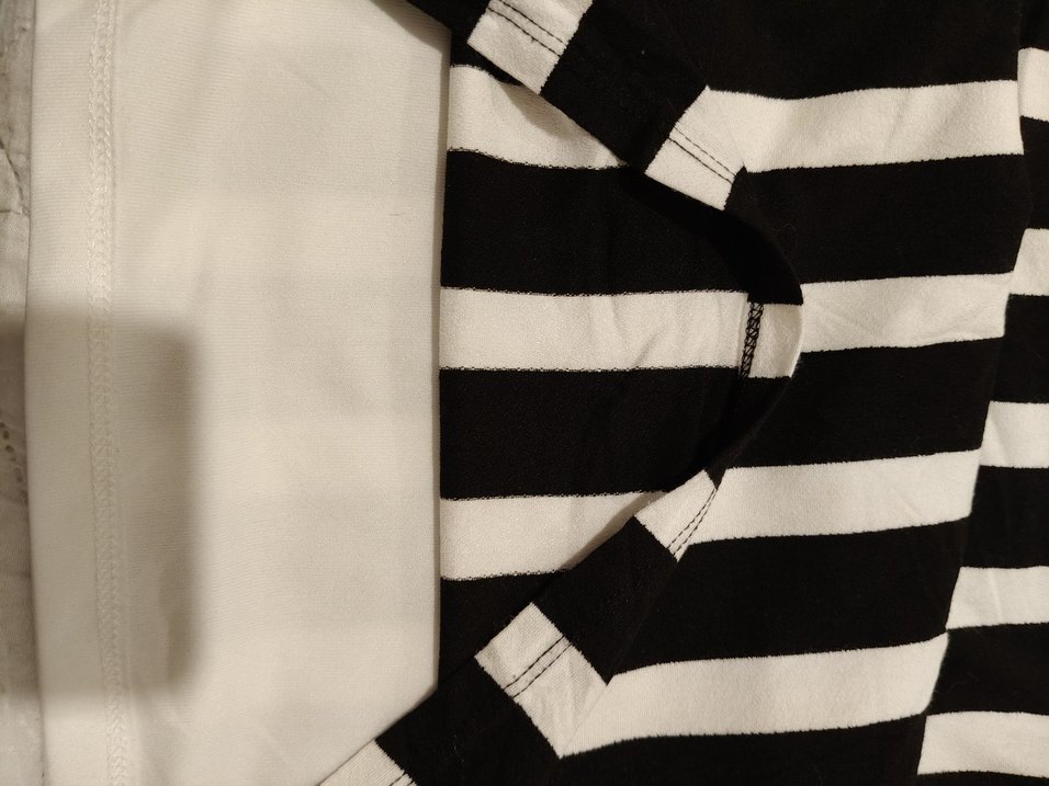 Çizgili Pilili Midi Hamile Eteği - Görsel 3