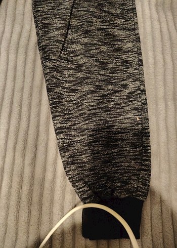 Gri Nakışlı Kadın Rahat Kesim Eşofman - Görsel 2