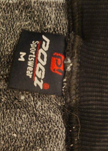 Gri Nakışlı Kadın Rahat Kesim Eşofman - Görsel 5