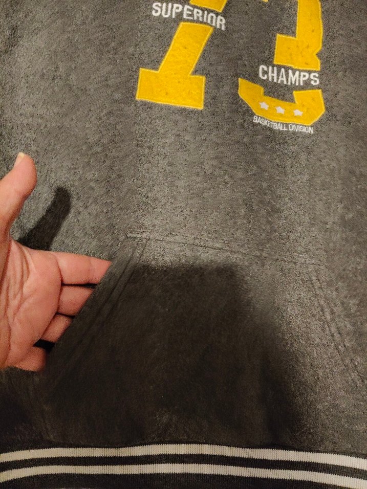 Erkek Çocuk Kapüşonlu Gri Sweatshirt - Görsel 3