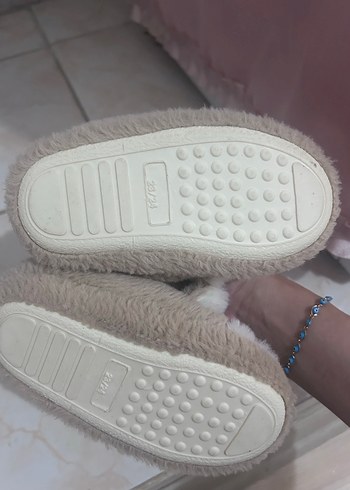 Leopar Desenli Bej Kız Peluş Ev Botu - Görsel 3