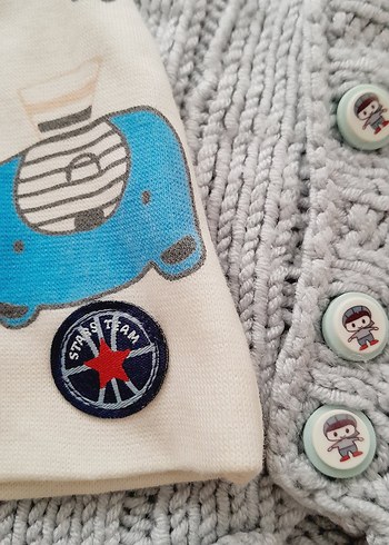 TOPLU SATIS Beyaz Pamuklu Bebek Erkek KIZ Body, Kısa Kollu - Görsel 16