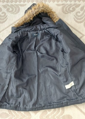 Lacivert Kadın Mont - Görsel 4