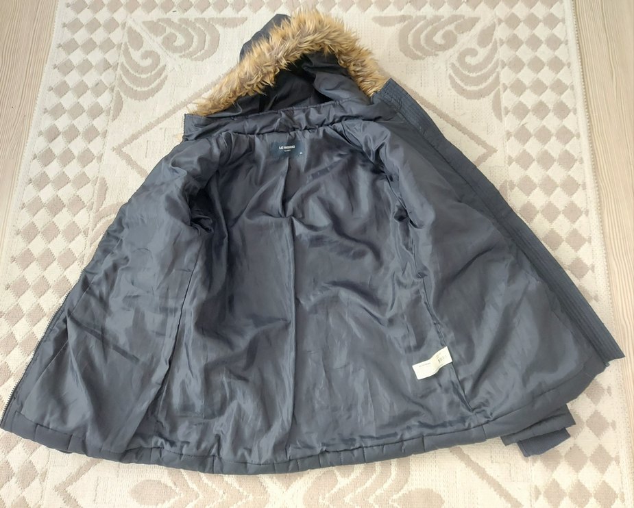 Lacivert Kadın Mont - Görsel 4