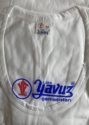 Yavuz Erkek Beyaz Atlet iç Çamaşırı Takımı - Görsel 8