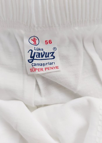 Yavuz Erkek Beyaz Atlet iç Çamaşırı Takımı - Görsel 5