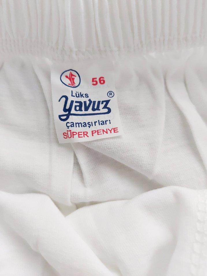 Yavuz Erkek Beyaz  Atlet iç Çamaşırı Takımı - Görsel 5