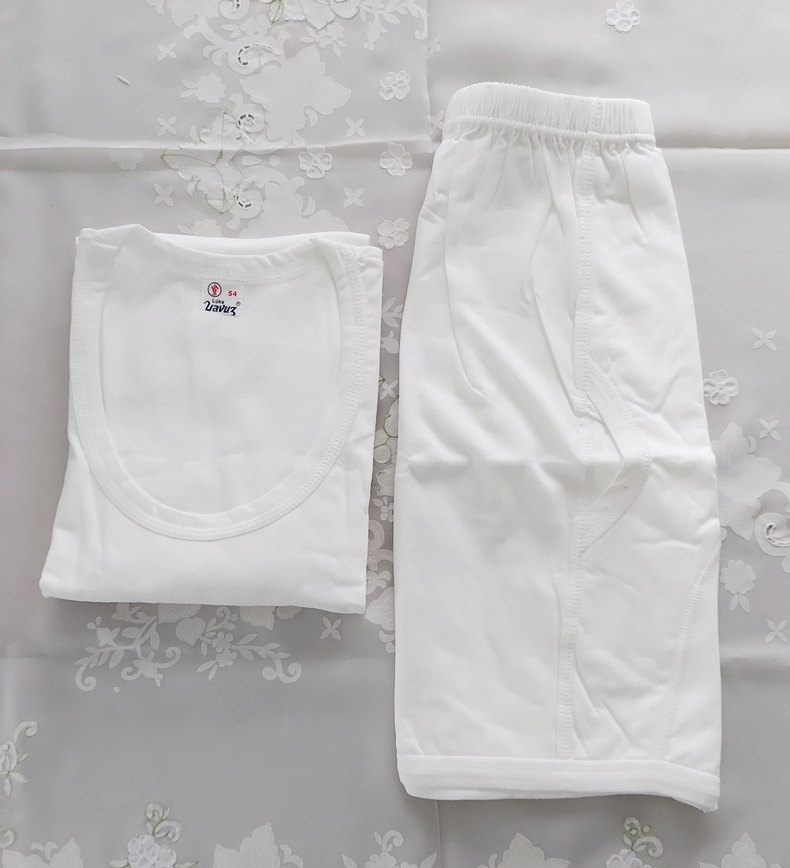 Yavuz Erkek Beyaz  Atlet iç Çamaşırı Takımı - Görsel 3