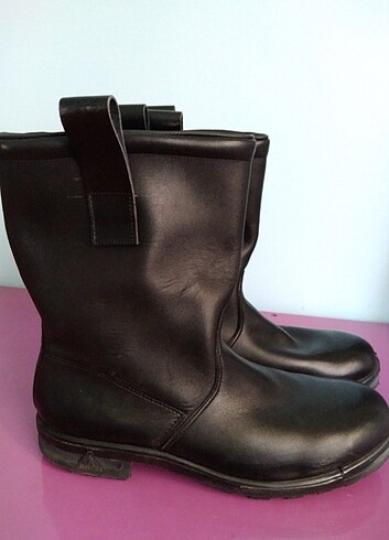 Erkek Çelik burunlu Deri çizme - Görsel 8