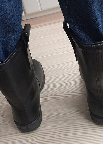 Erkek Çelik burunlu Deri çizme - Görsel 7