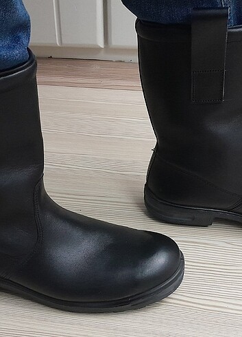 Erkek Çelik burunlu Deri çizme - Görsel 9