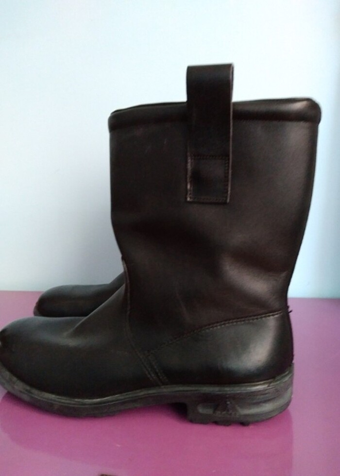 Erkek Çelik burunlu Deri çizme - Görsel 4