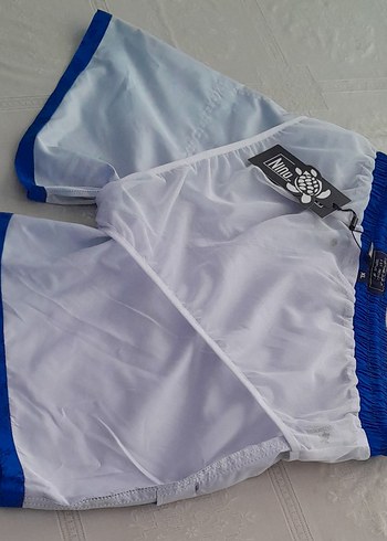 Renkli Bağcıklı Erkek Mini Mayo - Görsel 4