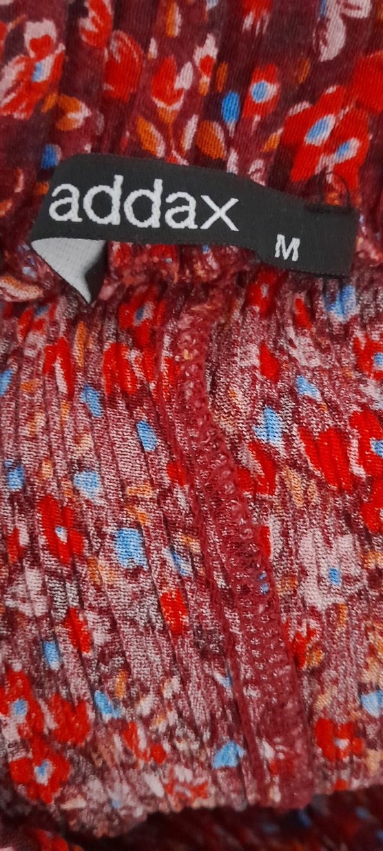 Bordo Bohem Beli  Lastikli Tril Tril yazlık  Şort - Görsel 2