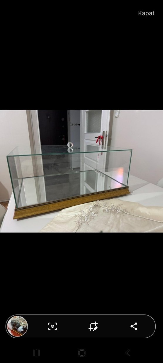 cam fanus nişan bohçası cam kutu - Görsel 5
