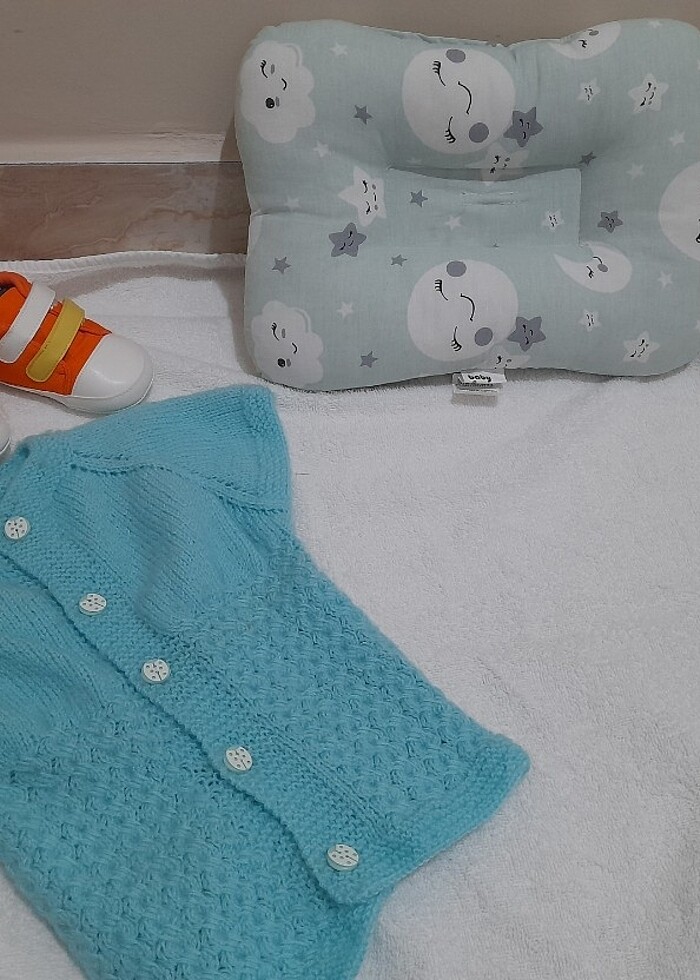 Bebek giysi emzirme yastığı - Görsel 2