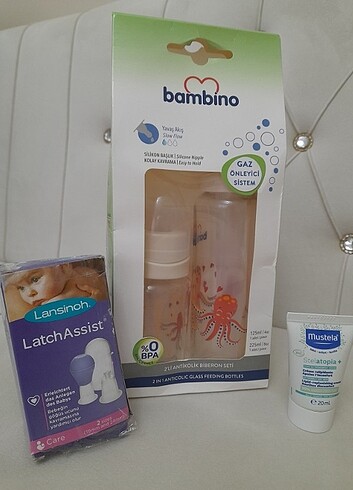 Biberon seti ve lansinoh göğüs ucu çıkartıcı - Görsel 6