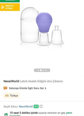 Biberon seti ve lansinoh göğüs ucu çıkartıcı - Görsel 12