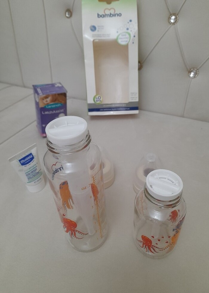 Biberon seti ve lansinoh göğüs ucu çıkartıcı - Görsel 4