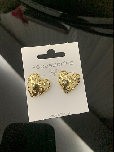 Accessorize Kalpli gold küpe