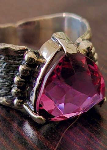Alexandrite Taşlı ünisex Yüzük