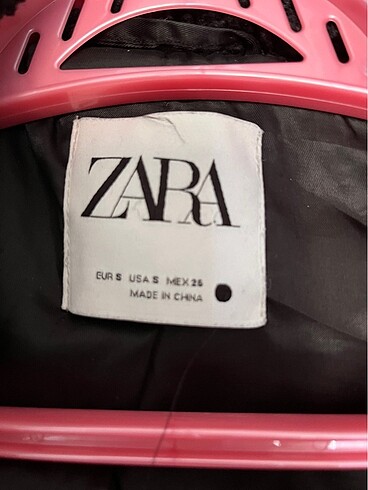 Zara Zara Siyah Yün Kaban