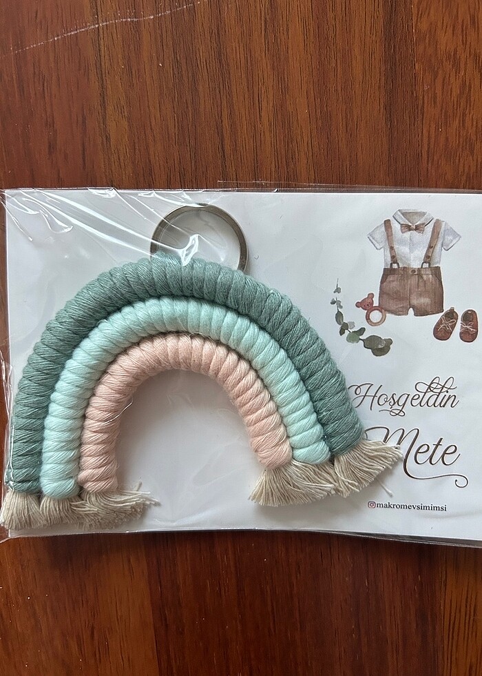 Makrome kapı süsü - Görsel 4