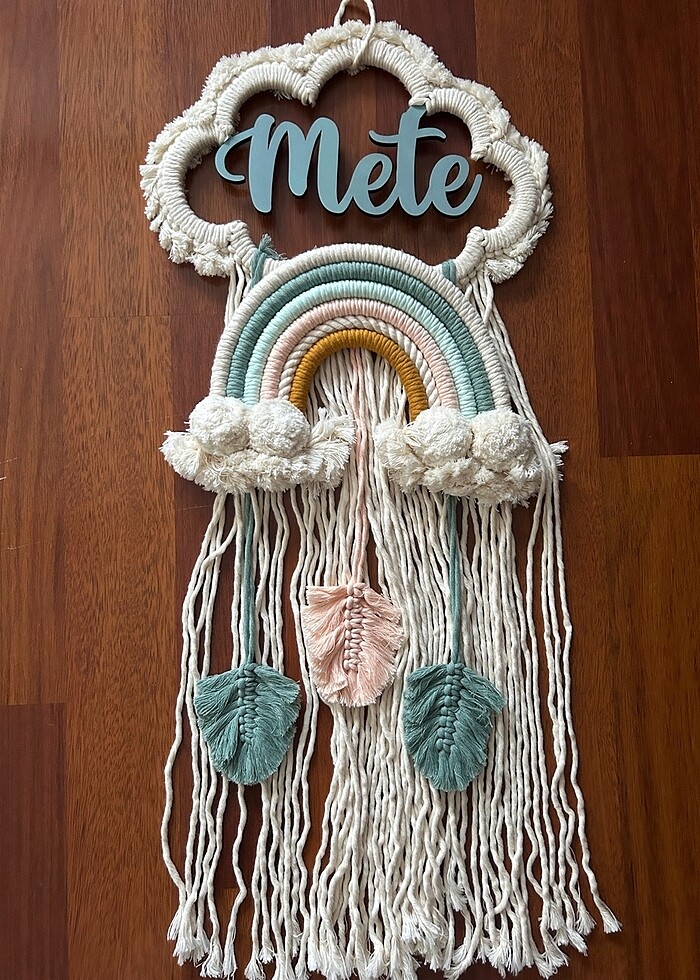 Makrome kapı süsü - Görsel 2