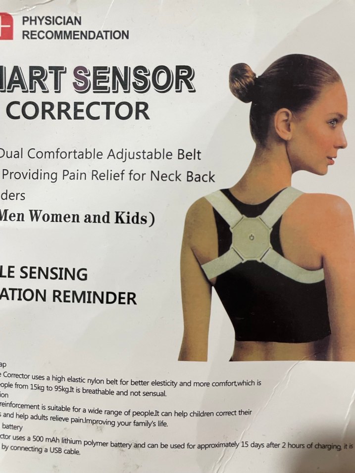 Dik duruş korsesi sensörlü - Görsel 2