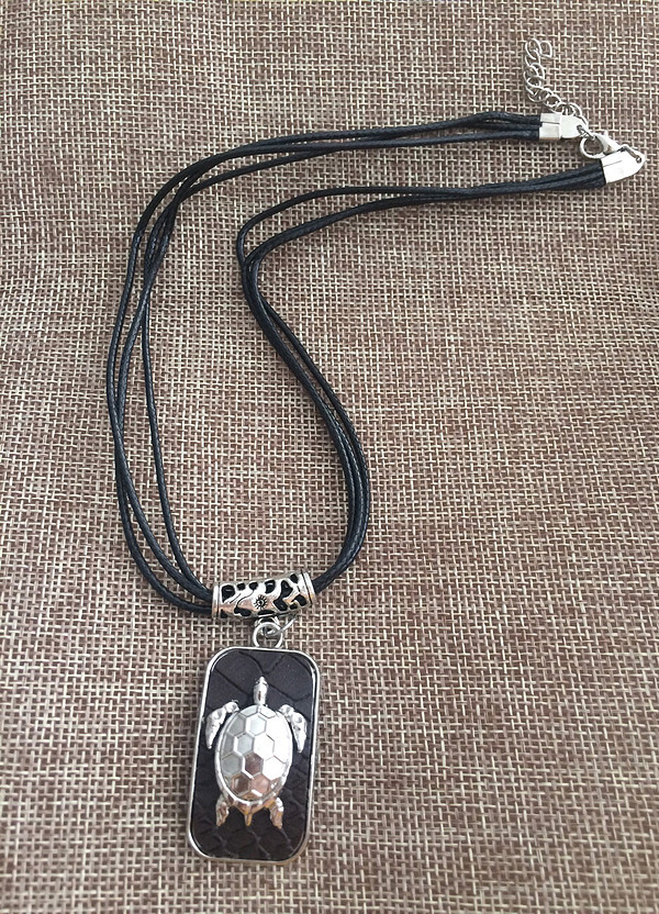 Kaplumbağa kolye - Görsel 2