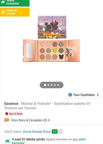 Essence Mickey & Friends Far Paleti 01
