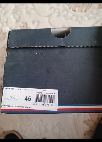 Tommy Hilfiger Erkek terlik hakiki deri - Görsel 5