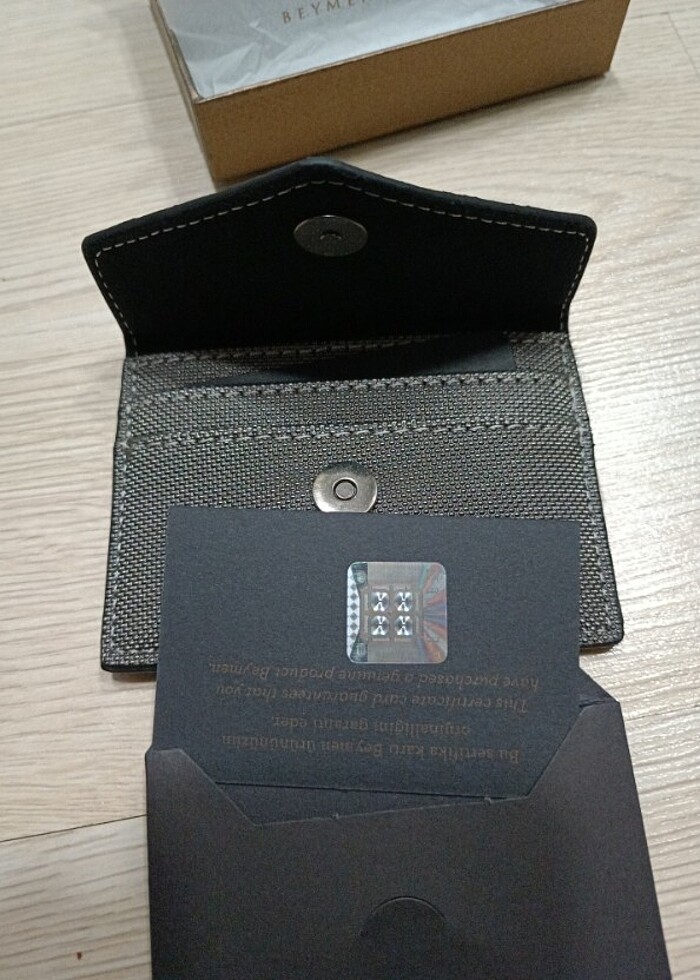 Beymen kartlık cüzdan  - Görsel 5