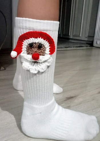 yılbaşı çocuk çorapları el emeği - Görsel 2